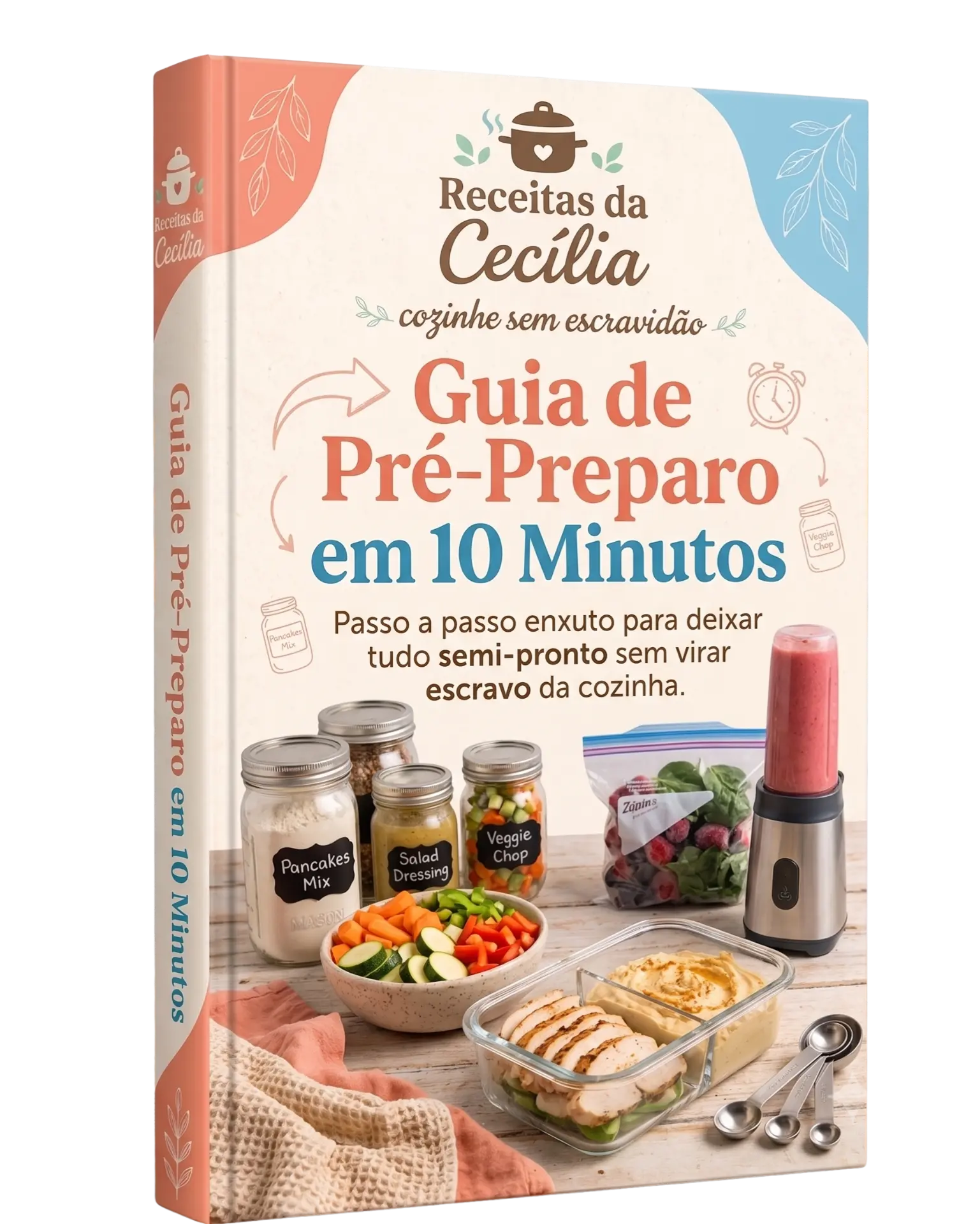 Capa do bônus Guia de Pré-Preparo em 10 Minutos